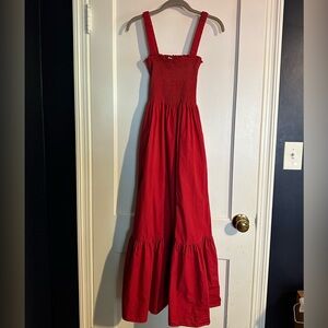 Hill House Red Maxi Dress